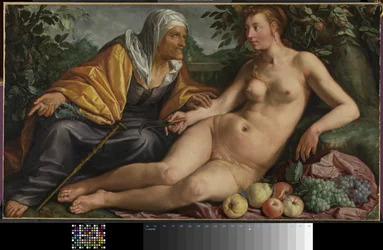 Vertumnus und Pomona